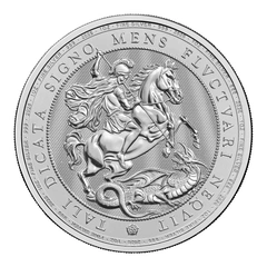 2026 St George & the Dragon 1oz Silver Coin
