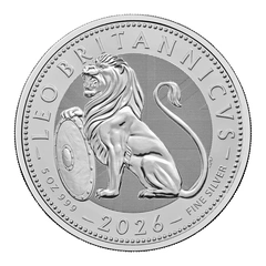 2026 The British Lion 5oz Silver Coin