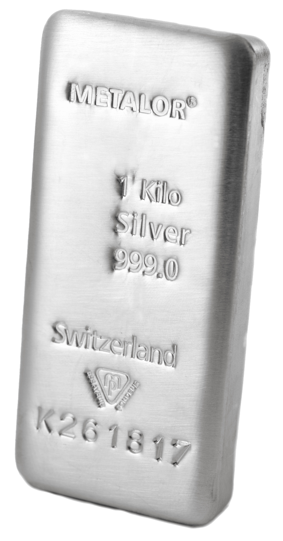 1kg Silver Bar Metalor
