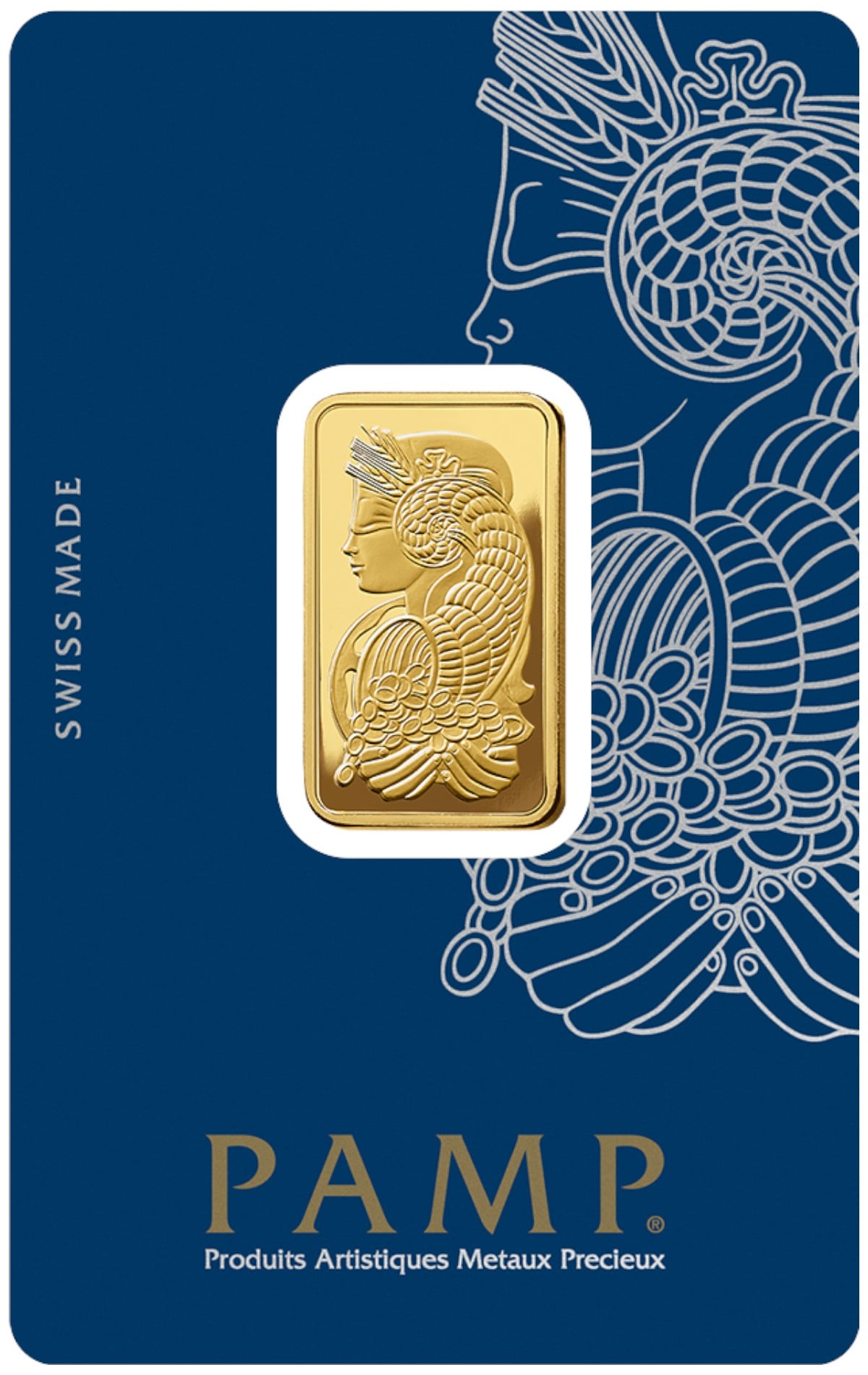 1 Tola Gold Bar PAMP Lady Fortuna