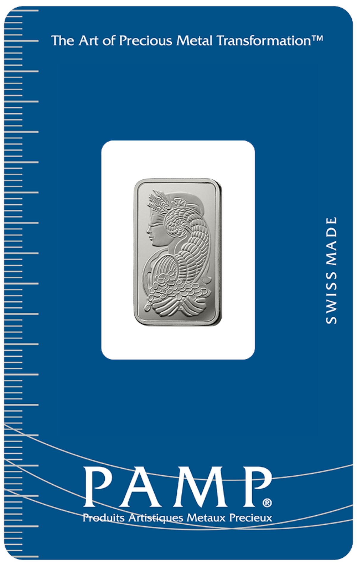 5g Platinum Bar PAMP Lady Fortuna Minted
