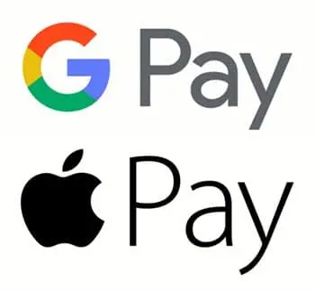 Apple Pay Google Pay Logos